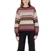 Ichi Multicolor Recycled Polyester Sweater