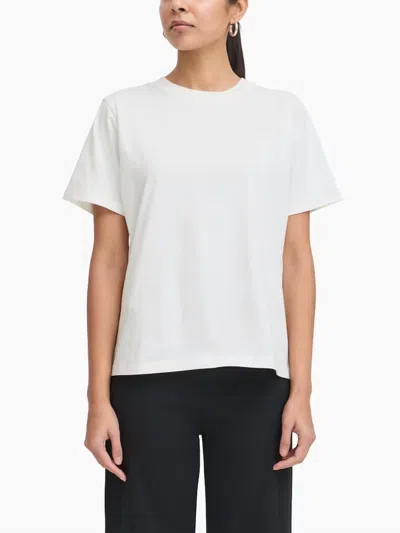 Ichi Palmer Top In Cloud Dancer In Multi