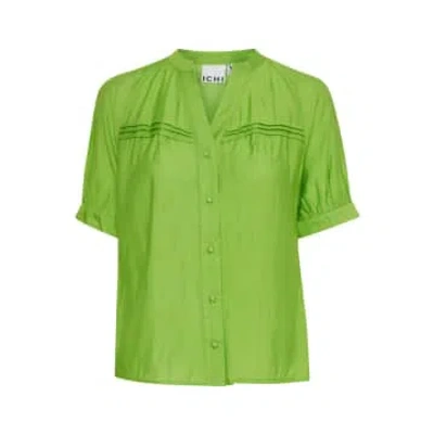 Ichi Quila Blouse In Green