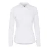 Ichi White Cotton Sweater