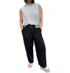 Ichi Whole Garment Pullover In Grey In Grey
