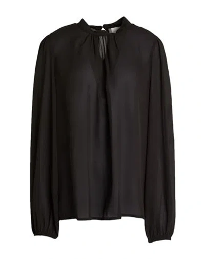 Ichi Woman Top Black Size 10 Recycled Polyester