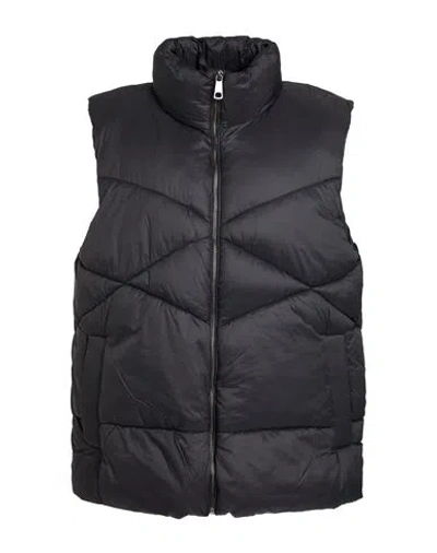 Ichi Woman Vest Black Size L Nylon, Recycled Nylon