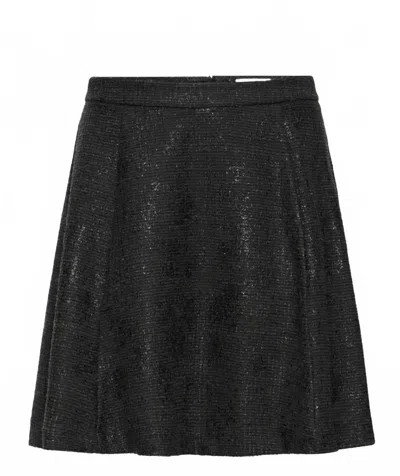 Ichi Women's Kate Gleam Skirt In Black