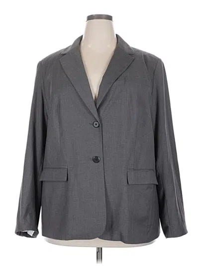 Pre-owned Ico Blazer Jacket In Gray