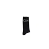 Icon Black Cotton Men's Sock In Black