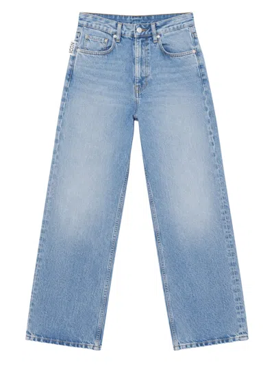 Icon Denim 100% Cotton Jeans In Blue