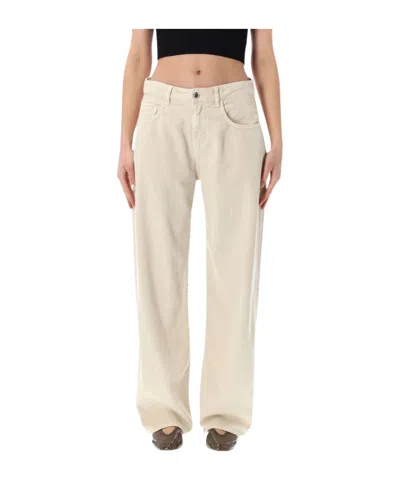 Icon Denim Bea Bull Wide-leg Jeans In Neutral