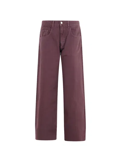 Icon Denim Bea Five-pocket Jeans In Purple