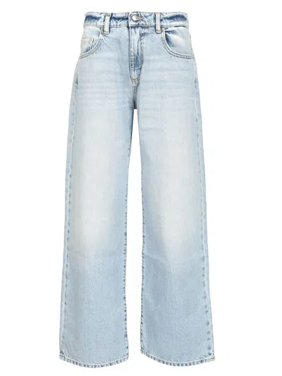 Icon Denim Bea Wide Leg Jeans In Blue
