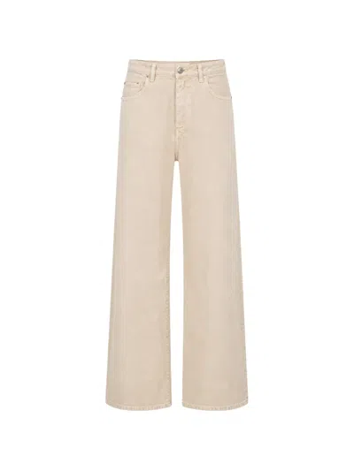 Icon Denim Bea Wide-leg Jeans In Neutral