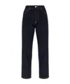 Icon Denim 'daddy Jean' Blue Jeans With Logo Detail On The Rear And Logo Patch On The Rear In Blue