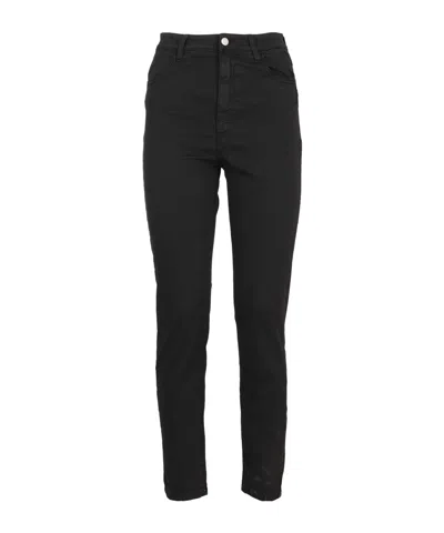 Icon Denim Belt-loop Jeans In Black