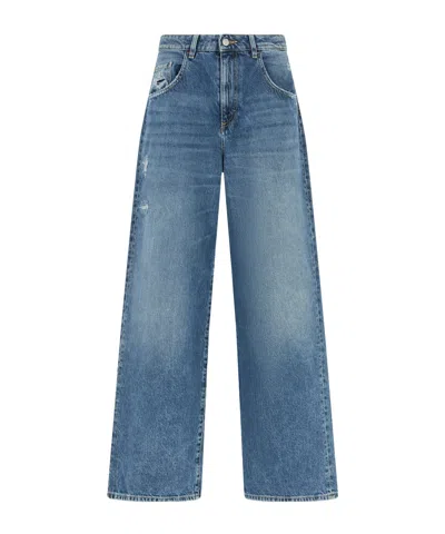 Icon Denim Belt Loop Jeans In Blue