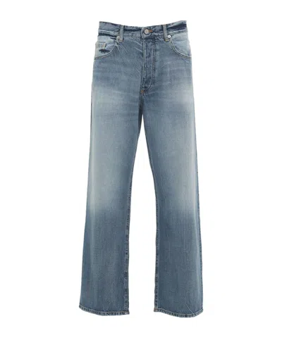 Icon Denim Belt-loop Jeans In Blue