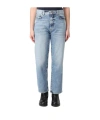 Icon Denim Belt-loop Jeans In Blue