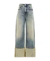 Icon Denim Kiki Wide-leg Jeans In Gray
