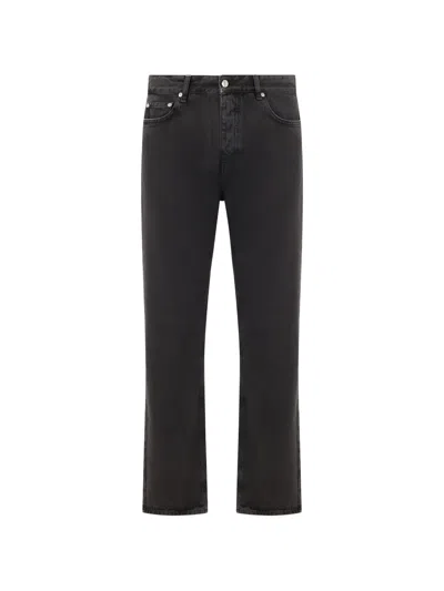 Icon Denim 스트레이트 진 In Black