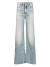 Icon Denim Jeans With Belt Loops In Blue