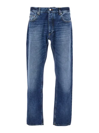 Icon Denim Blue Straight Fit Jeans