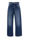 Icon Denim Star-detail Cotton Jeans In Black