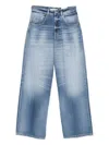Icon Denim Distressed-effect Jeans In Blue