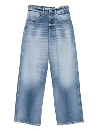 ICON DENIM CROPPED WIDE-LEG JEANS