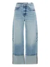 Icon Denim Kiki Wide Leg In Blue