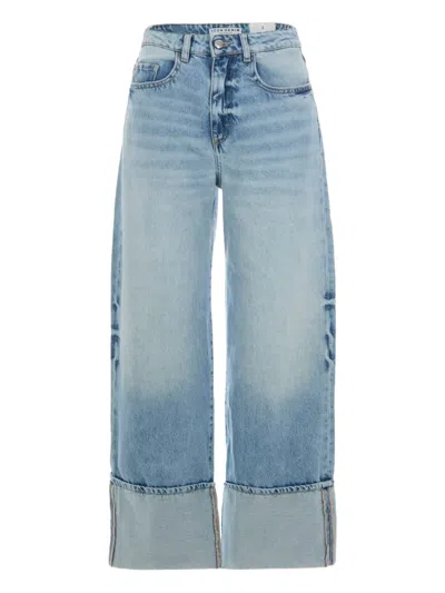 ICON DENIM CUFFED-HEMS JEANS