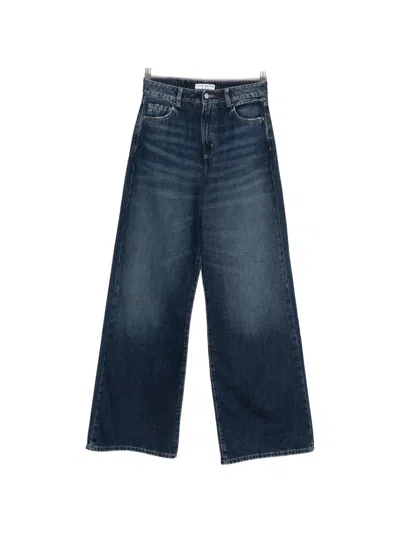 Icon Denim Poppy Straight-leg Jeans In Blue