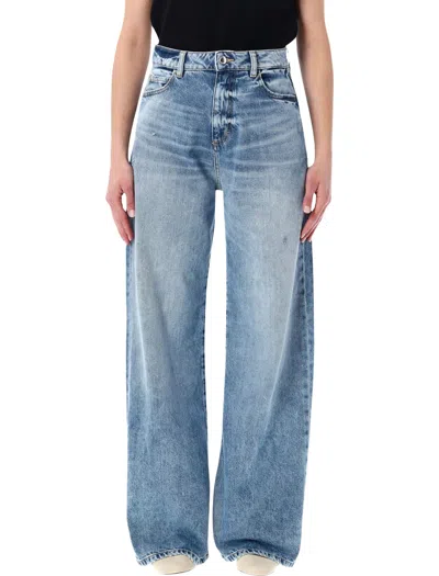 Icon Denim Debby Wide Leg Jeans In Blue