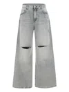 Icon Denim Debby Stone Washed Wide Leg Jeans