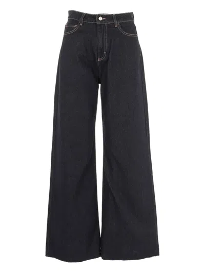 Icon Denim Debby Star-motif Jeans In Black