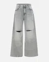 Icon Denim Debby Stone Washed Wide Leg Jeans