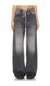 Icon Denim Wide Leg Jean - Medium Rise In Black