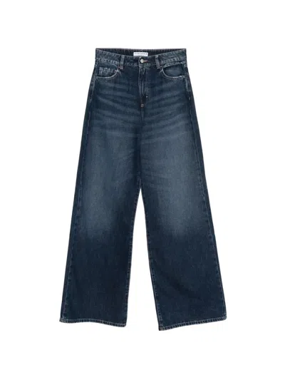 Icon Denim Debby Wide Leg Jeans In Blue