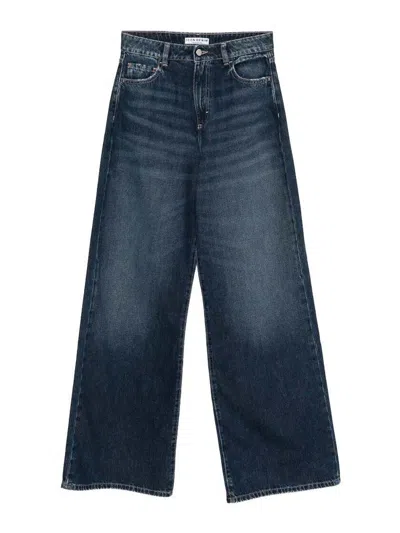 Icon Denim Debby Wide Leg Jeans In Blue