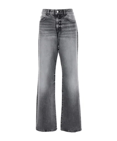 Icon Denim Denim Trousers With Belt Loops