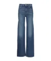 Icon Denim Denim Trousers With Belt Loops In Blue