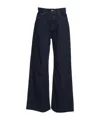 Icon Denim Denim Trousers With Belt Loops In Blue