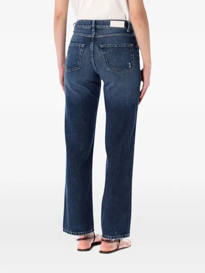 Icon Denim Didy Straight-leg Jeans In Brown