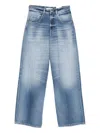 Icon Denim Distressed-effect Jeans In Blue