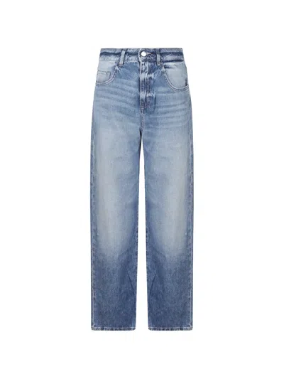 Icon Denim Faded Denim Jeans In Blue