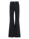 Icon Denim Flared Jeans In Black