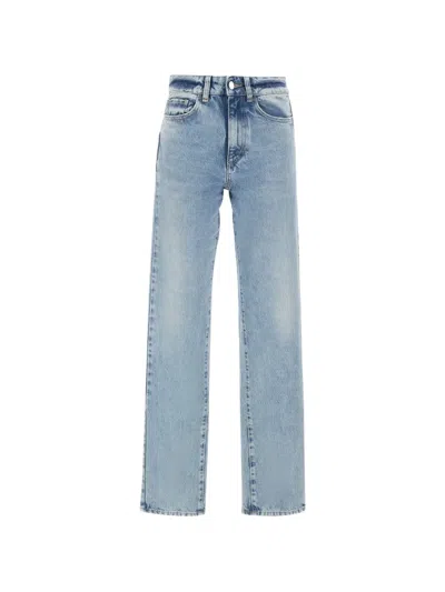 Icon Denim Foxy Straight-cut Jeans In Blue