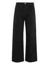 Icon Denim Jeans With Belt Loops In Black