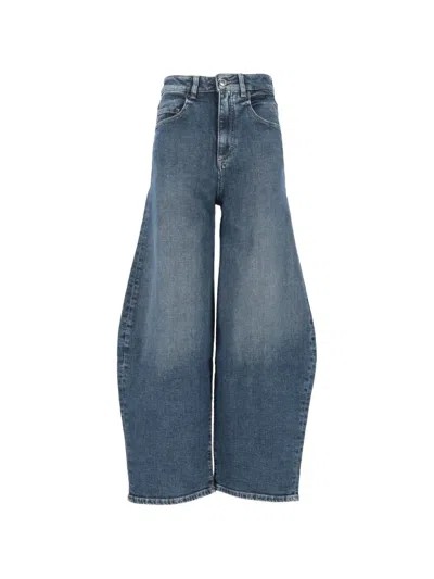 Icon Denim Ginny Balloon-leg Jeans In Blue