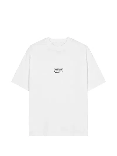 Icon Denim Haak Logo-print T-shirt In White