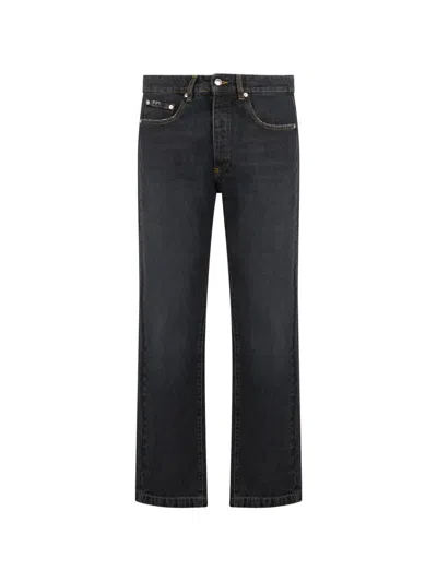 Icon Denim Iann Distressed Jeans In Black