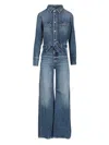 Icon Denim Indie Jumpsuit Jewelry Blue In Blue